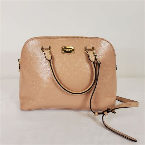 michael kors cindy large dome satchel oyster|Michael Kors Cindy Dome Satchel .